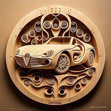 3D мадэль Alfa Romeo Giulia TZ (STL)